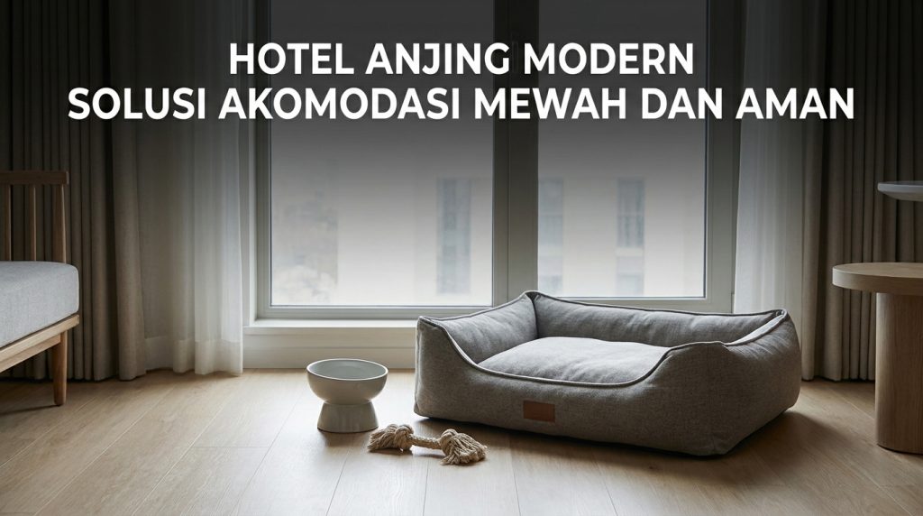 Hotel Anjing Modern Solusi Akomodasi Mewah dan Aman