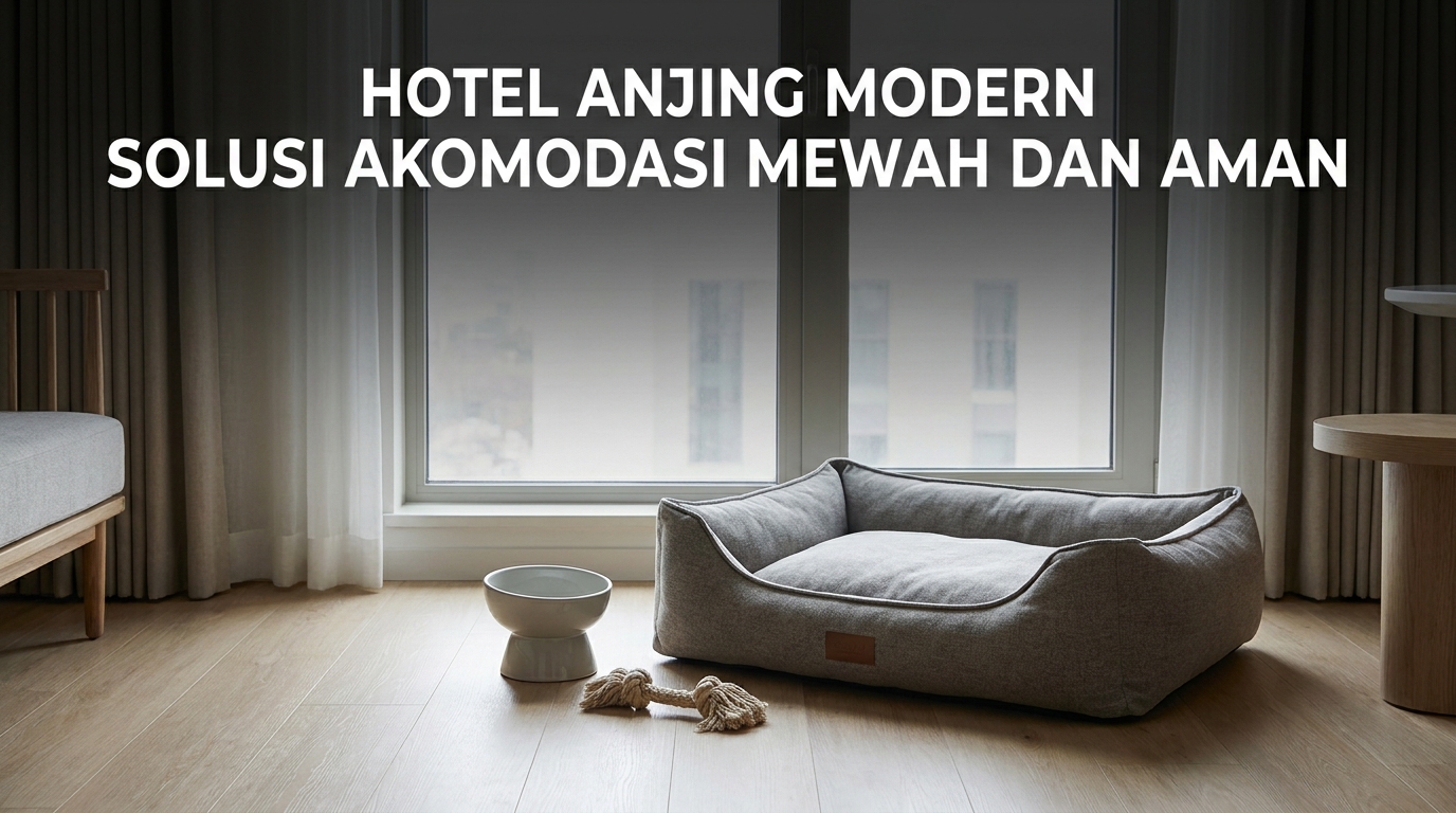 Hotel Anjing Modern Solusi Akomodasi Mewah dan Aman