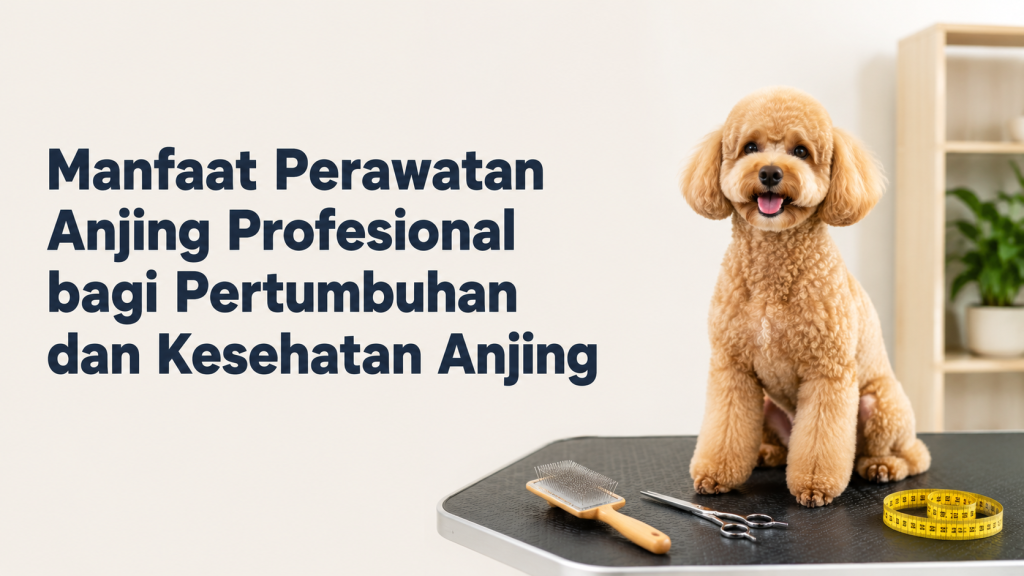 Manfaat Perawatan Anjing Profesional bagi Pertumbuhan dan Kesehatan Anjing