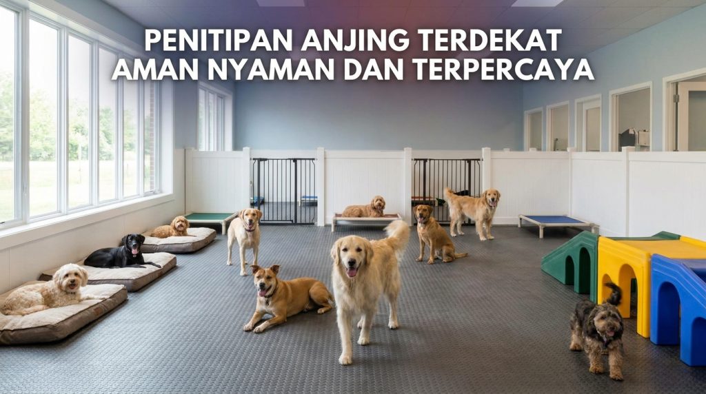 Penitipan Anjing Terdekat Aman Nyaman dan Terpercaya