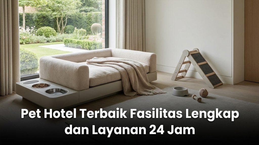 Pet Hotel Terbaik Fasilitas Lengkap dan Layanan 24 Jam
