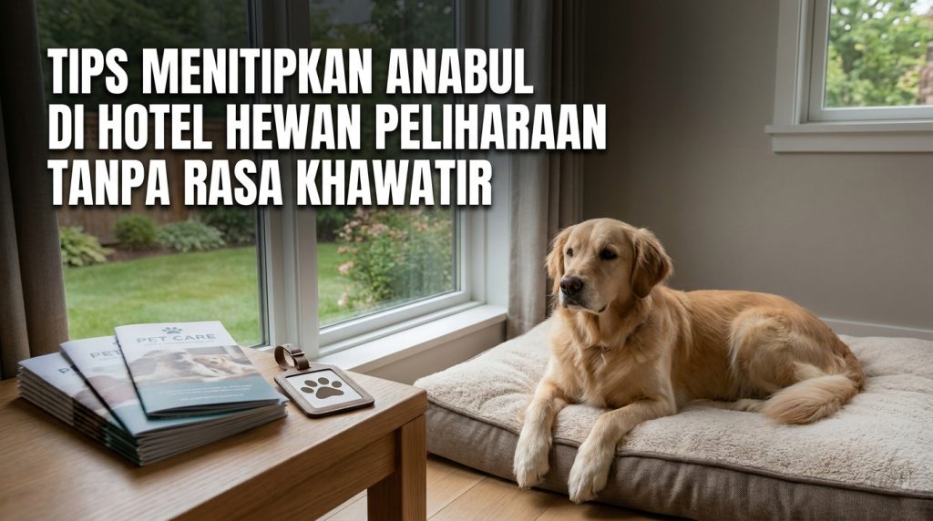 Tips Menitipkan Anabul di Hotel Hewan Peliharaan Tanpa Rasa Khawatir