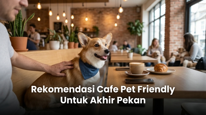Rekomendasi Cafe Pet Friendly Untuk Akhir Pekan